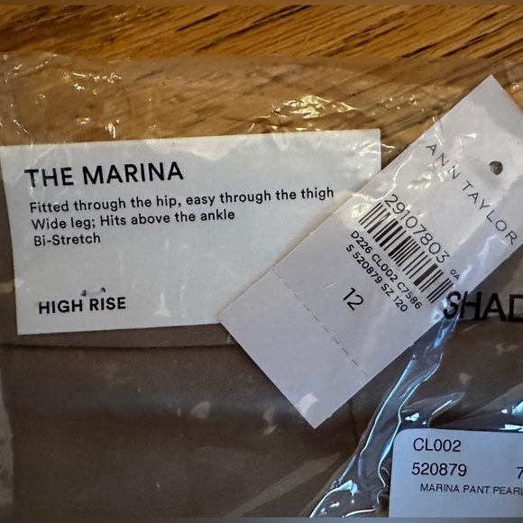 Ann Taylor dress crop pant - Picture 4 of 4